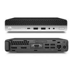 HP MINI PC 800 G3 DM Intel i5-7600T 16GB DDR4 256GB NVME WIN10 COA - Ricondizionato 